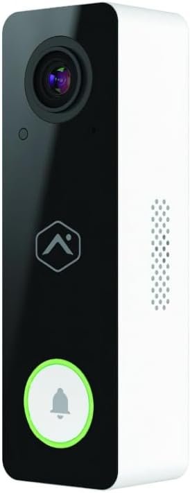 Alarm.com ADC-VDB750 2MP Wi-Fi Video Doorbell Camera; Full HD Resolution; HDR; IR Night Vision; Dual Wi-Fi Antenna for Improved Range; Two-Way Audio; Requires Alarm.com Subscription