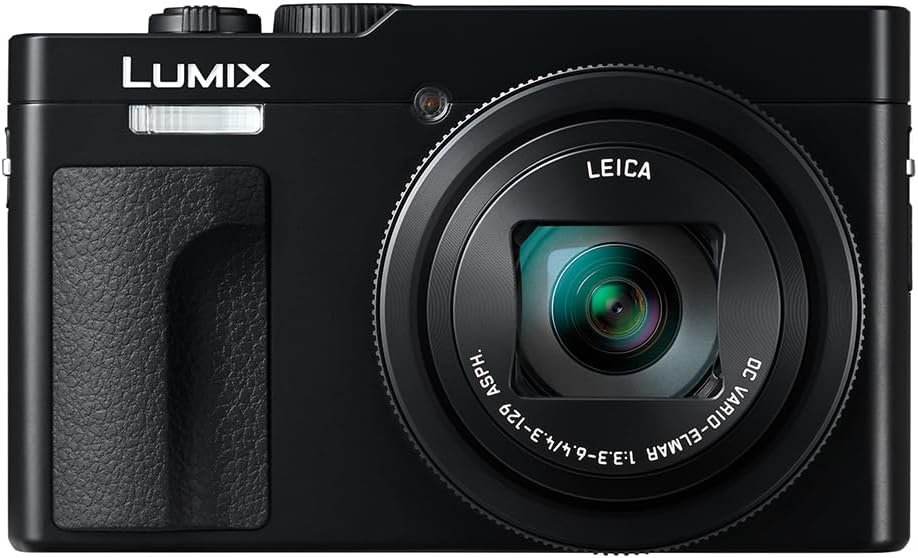 Panasonic LUMIX ZS99 Point and Shoot Camera, Digital Camera Compact with 30x Optical Zoom (24-720mm), 4K Video/Photo, Great for Travel and Concerts, Black