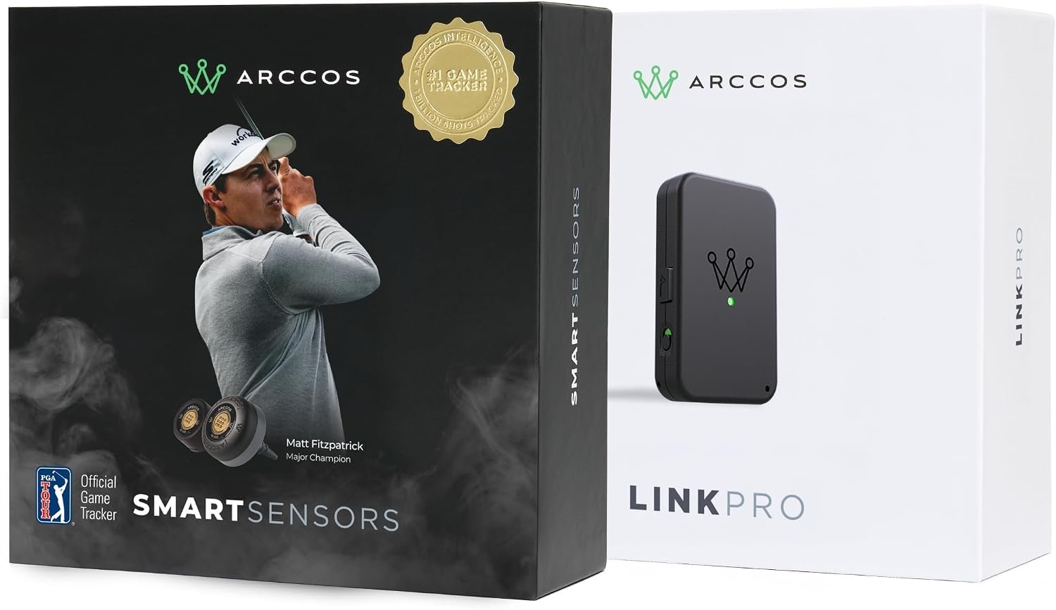 Arccos Smart Sensors Bundle – Gen 4 Smoke Sensors, Link Pro & 1st Year’s Membership