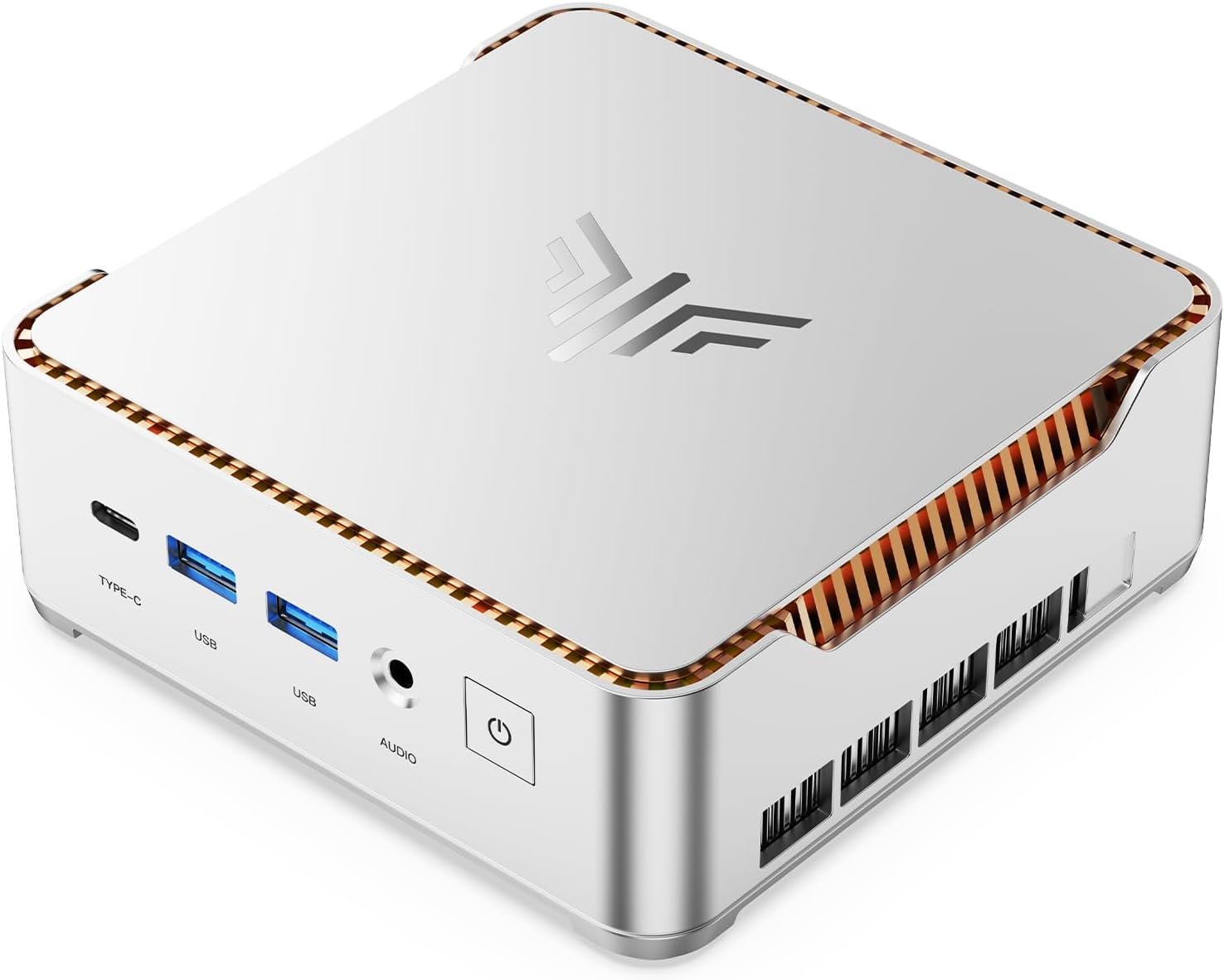 KAMRUI Hyper H2 Mini PC, Intel Core 14500HX (14C/20T, up to 4.9GHz), 16GB RAM 512GB PCIe4.0 SSD, Triple 4K, HDMI, DP, USB-C, Ethernet, Mini Desktop Computer for Office, Business