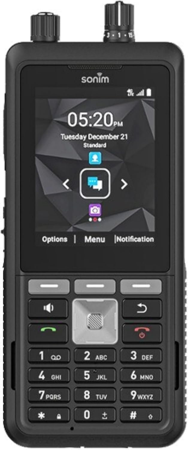 Sonim XP5 Plus XP5900 16GB Rugged Phone Rugged Unlocked Black (Renewed)