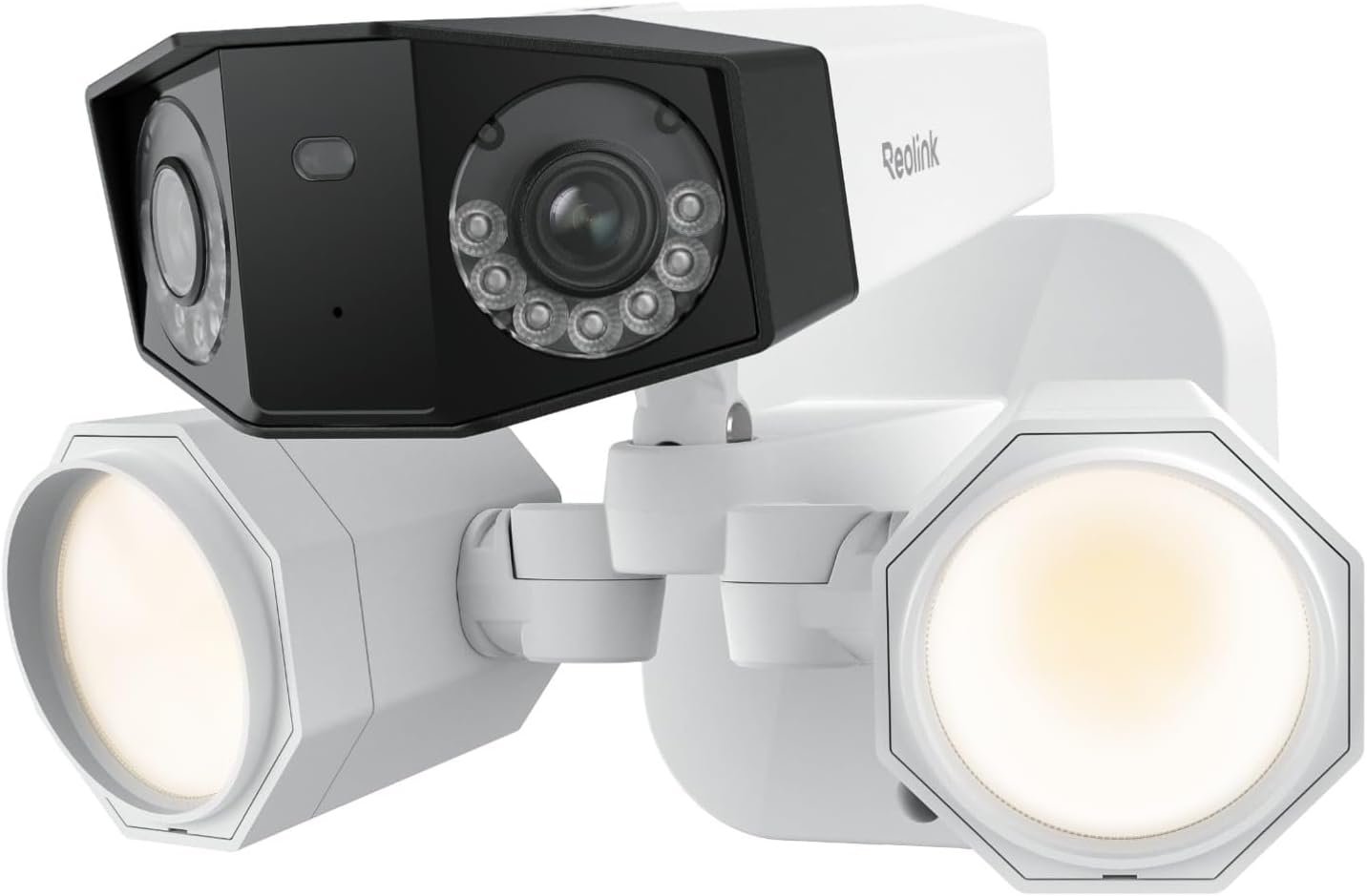 REOLINK Duo Floodlight PoE, 4K Dual-Lens Security Camera, Outdoor PoE IP Camera with 180° Ultra-Wide Angle, 1800 Lumen Floodlight, Human/Vehicle/Pet Detection, Two Way Talk, Waterproof