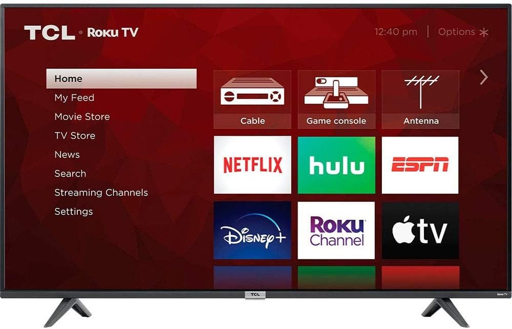 TCL 43-inch 4K UHD Smart LED TV – 43S435, 2021 Model