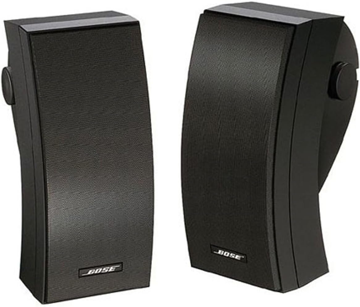 Bose 251 Environmental Speakers, Premium Outdoor Speakers – Black