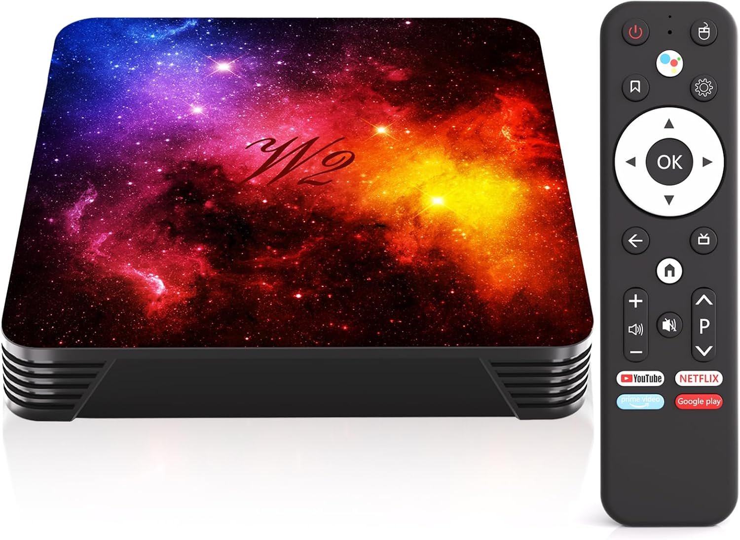 2026 Android TV Box, 4GB RAM 128GB ROM, 8K HDR Android Streaming Box, WiFi 6 Dual Band, Bluetooth 5.0, USB 2.0/3.0,HDMI,LAN Ports H.265 Decoding Smart Box for TV