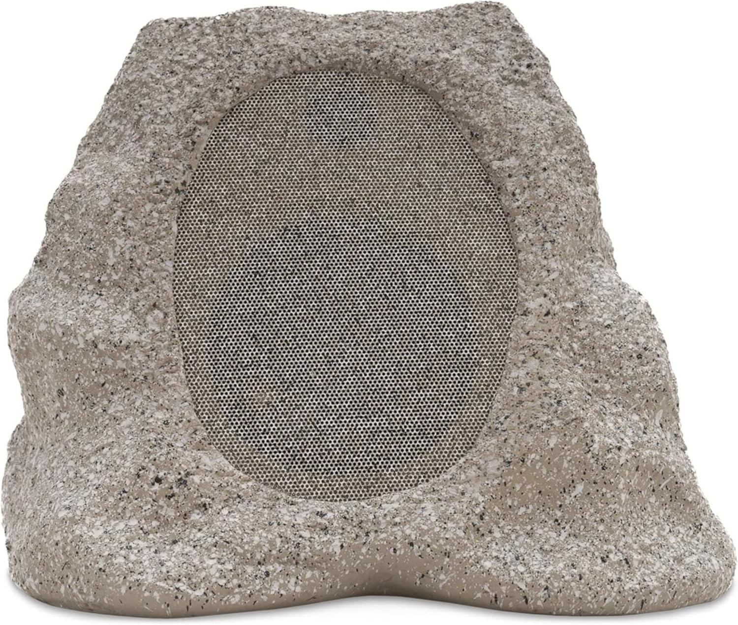 Victrola Rock Speaker Connect, Stone, Wireless Outdoor with Bluetooth 5.3, 22-Hour Battery Life, with Solar Charging, Link Up to 20 Rock Speakers, IP65 Water & Dust Resistant