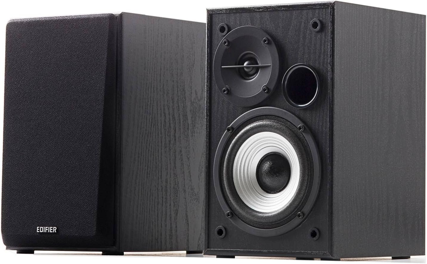 Edifier R980T 4″ Active Bookshelf Speakers – 2.0 Computer Speaker – Powered Studio Monitor (Pair)