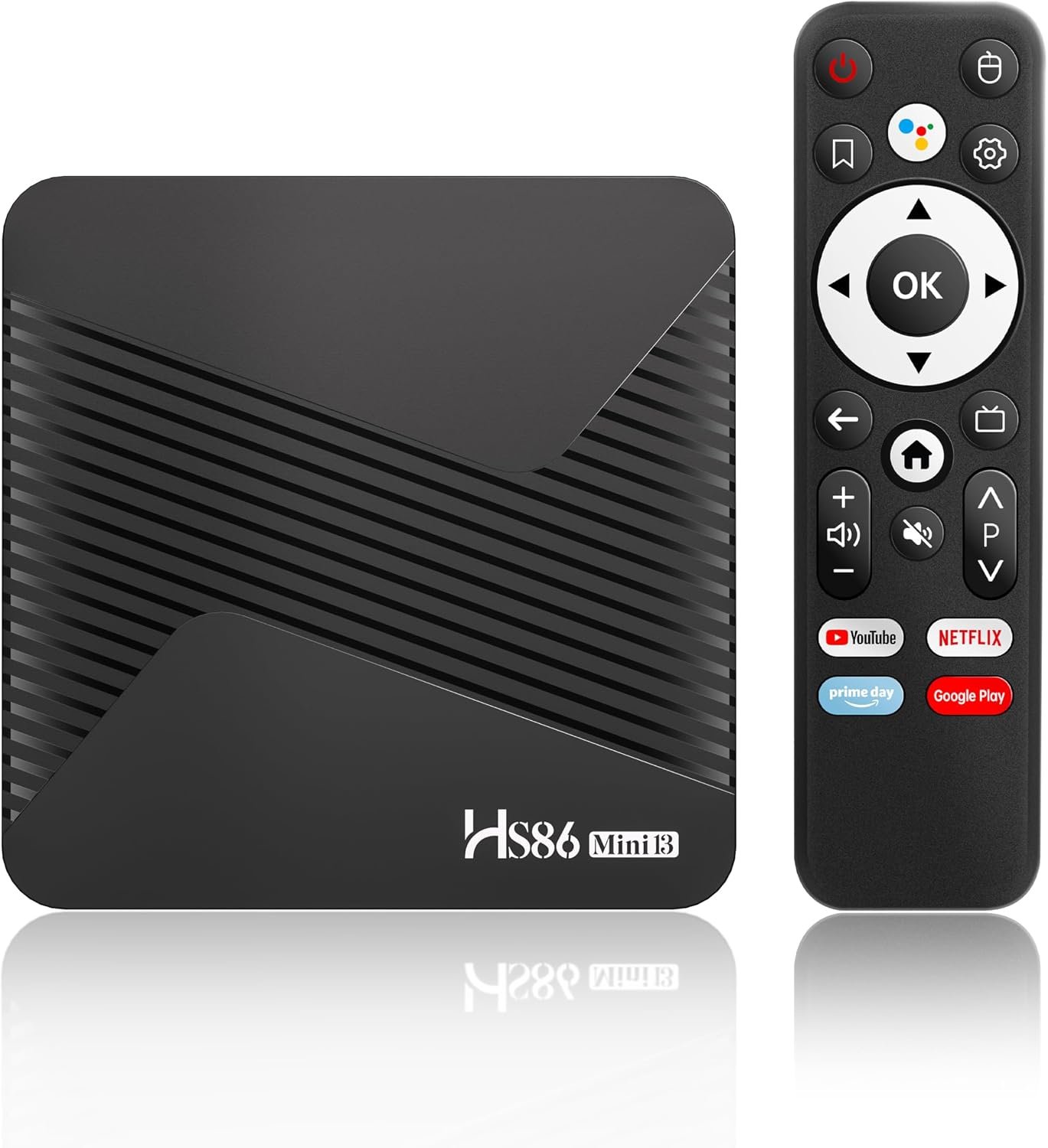 2026 Android 14 TV Box, Android Box 2GB RAM 16GB ROM RK3528A Quad-Core for Smart TV, 4K HD Video Decoding & HDR 10 Video Output ，Support WiFi6 2.4Ghz/5.0Ghz BT 5.0 TV Box