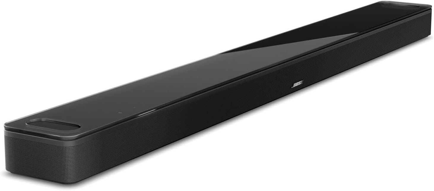 Bose Smart Ultra Soundbar With Dolby Atmos Plus Alexa and Google Voice Control, Surround Sound System for TV, Black (Renewed)