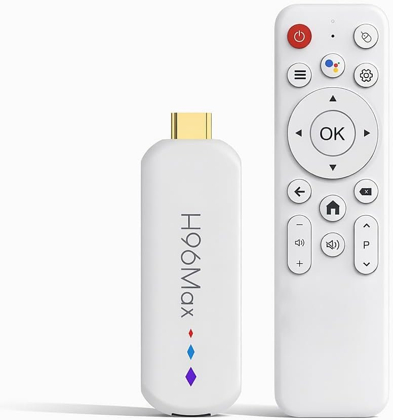 H96MAX Screencast TV Stick 4K Ultra HD Streaming Stick 16GB WiFi6 Streaming Media Player Streaming Media Video/Audio/File HDMI Wireless Extender from Laptop, PC, Smartphone to HDTV Projector Monitor