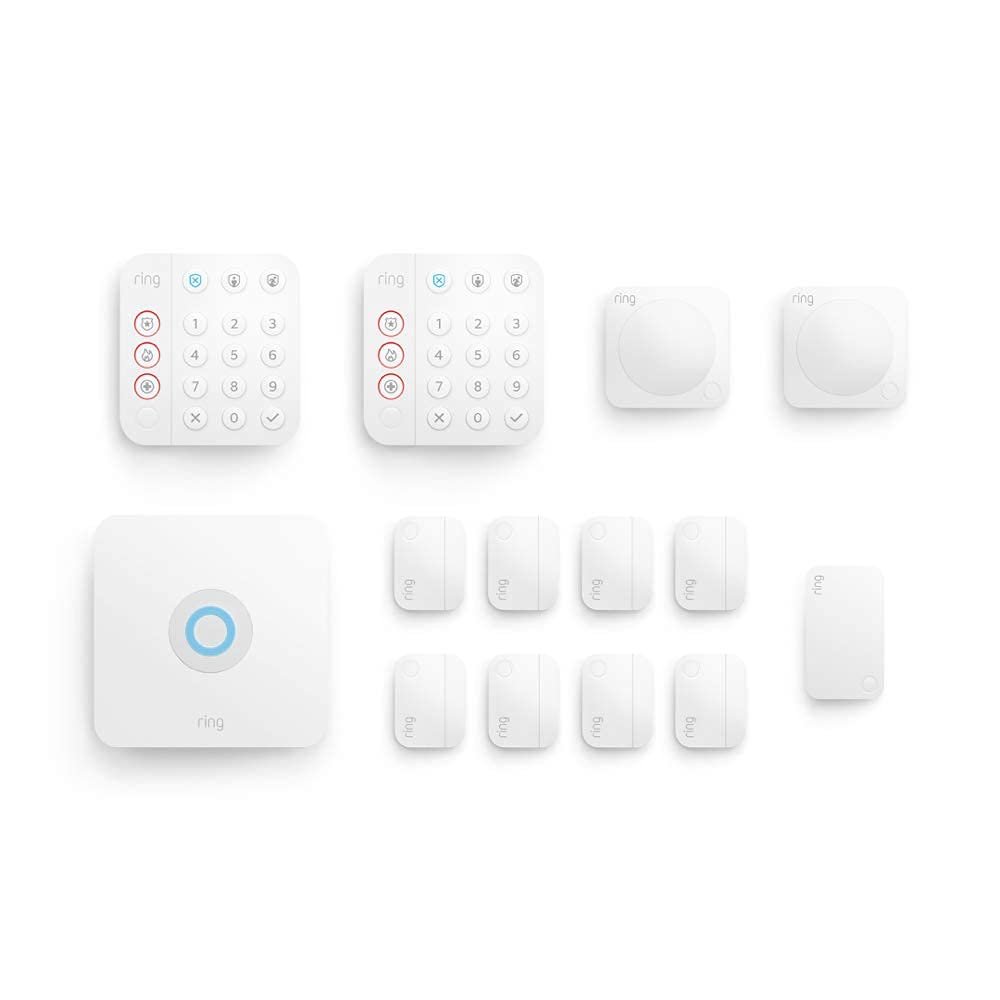 Ring Alarm 14-Piece Kit with Ring Outdoor Cam Plus, Battery | 2-pack