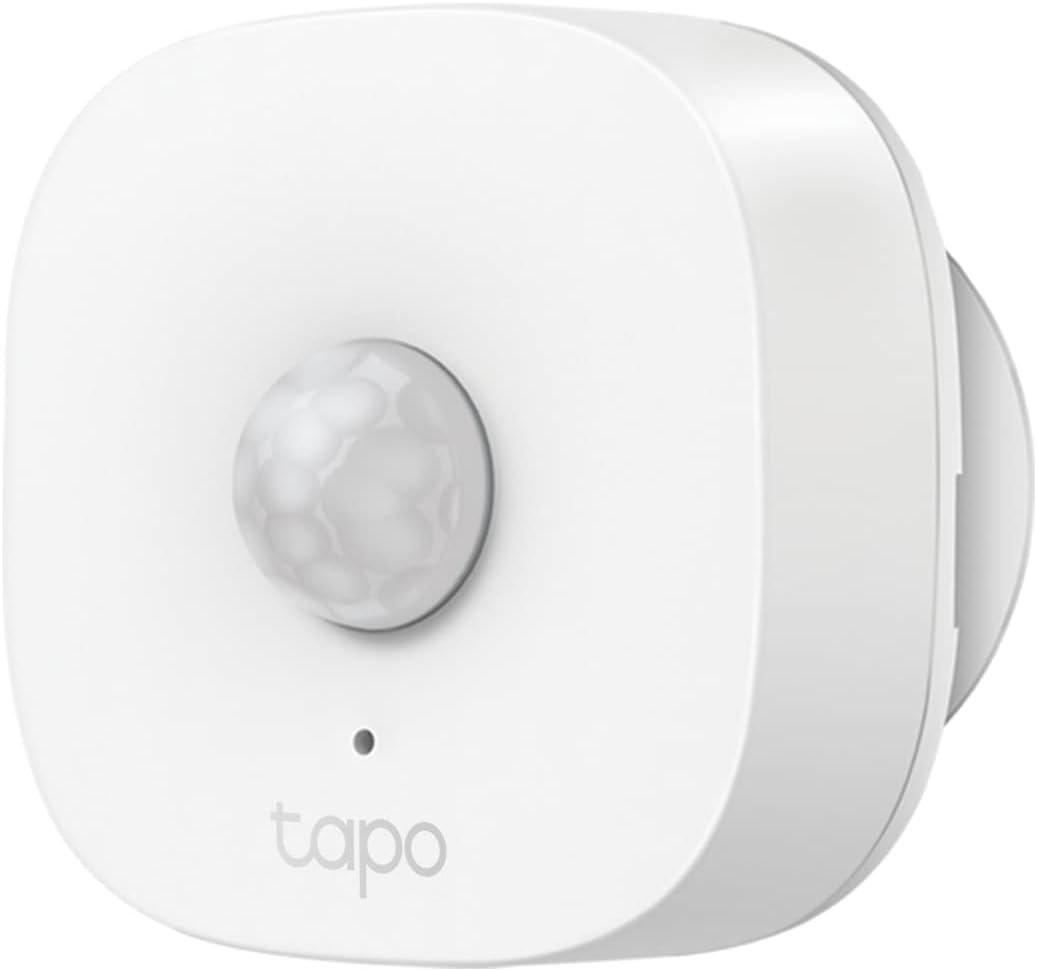 TP-Link Tapo Motion Sensor, Requires Tapo Hub, Long Battery Life w/Sub-1G Low-Power Wireless Protocol, Wide Range Detection, Adjustable Sensitivity, Real-Time Notification, Smart Action, Tapo T100