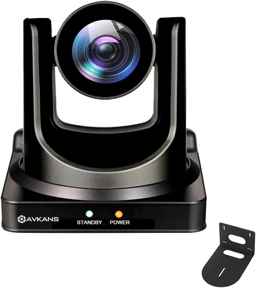 PTZ Camera 30x Optical Zoom 3G-SDI USB IP Live Streaming AI Tracking Camera, PoE HDMI PTZ Cam for Church Event Livestream Services vMix OBS Wirecast