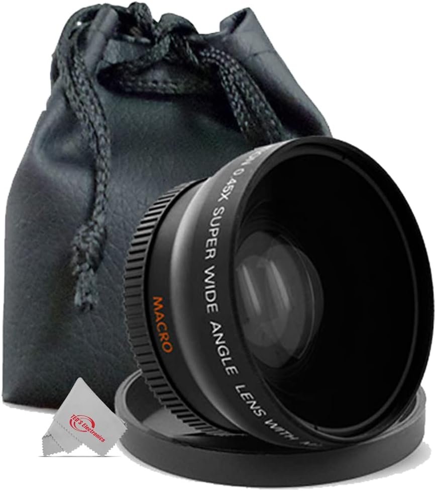40.5mm HD Multi-Coated .43X Professional Wide Angle Lens with Macro