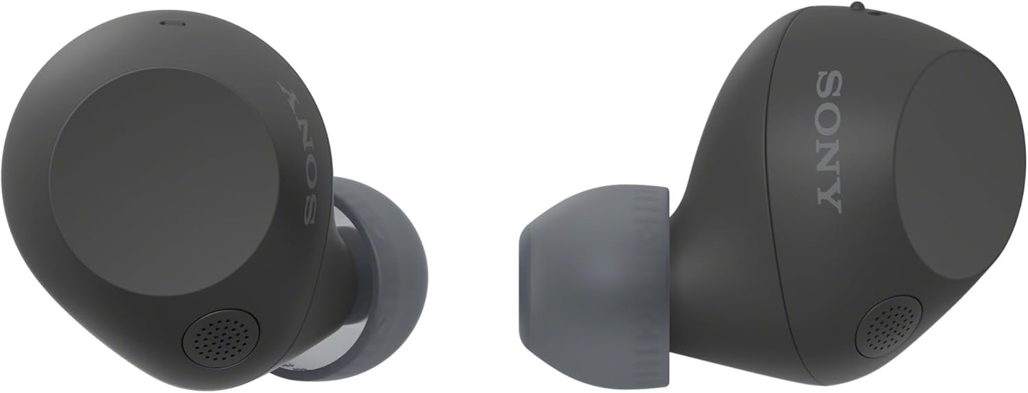 Sony WF-C710N Truly Wireless Noise-Canceling Earbuds with up to 30-Hour Battery Life, Lightweight and Secure, Black