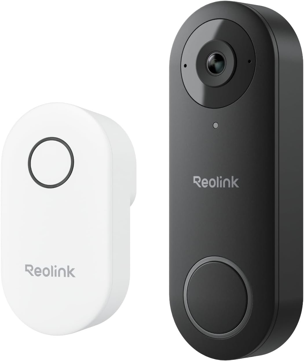 REOLINK Video Doorbell WiFi 2K Wired Camera, 4:3 Wide View Outdoor Camera | No Subscription Local Storage, AI Detection, 5G&2.4G WiFi, Two-Way Talk, Front Door Home Security, Customized Reolink Chime