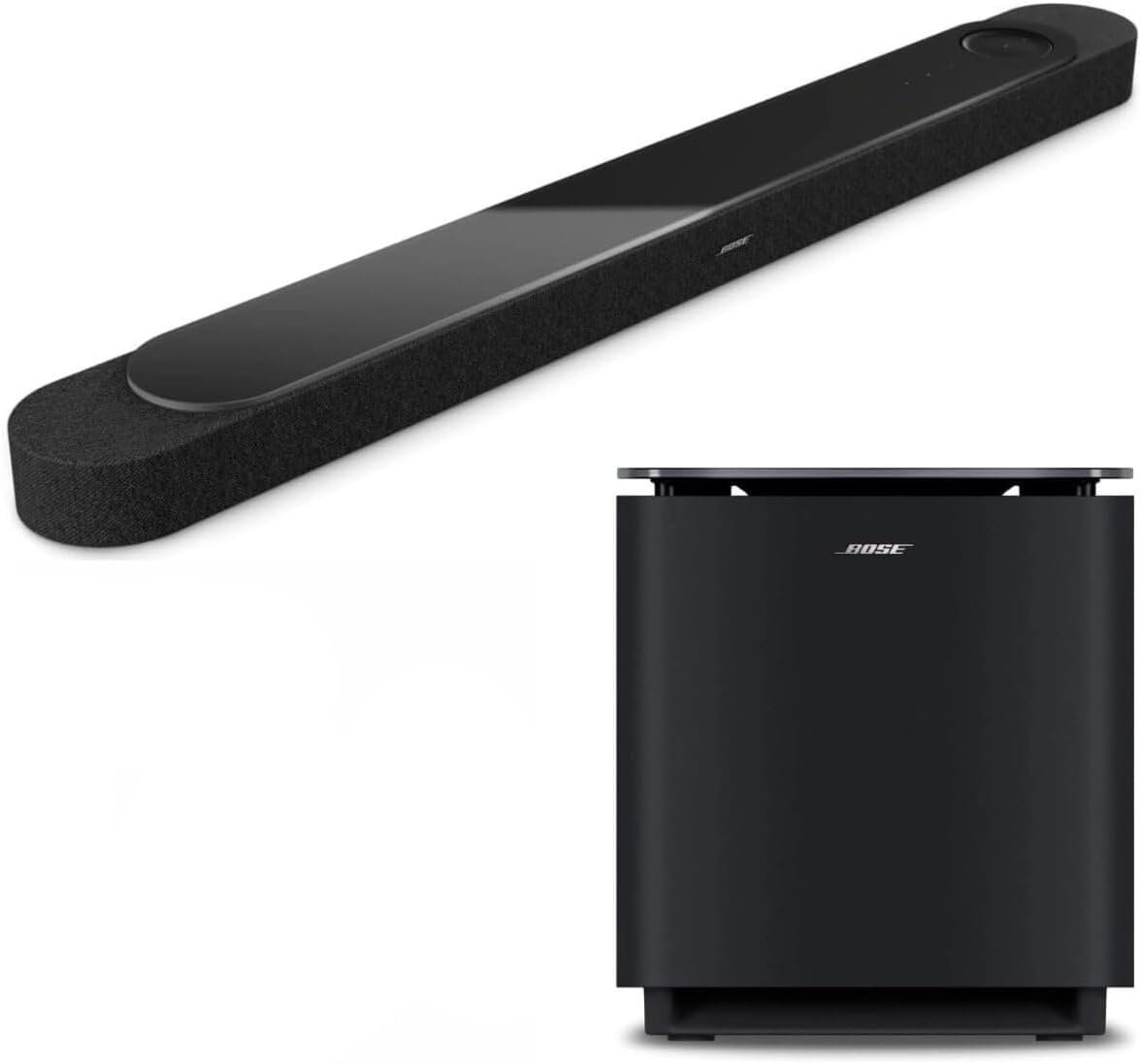 Bose Lifestyle Ultra Soundbar Bundle with Ultra Subwoofer – Dolby Atmos Wireless Home Theater System, Bluetooth & Wi-Fi Smart Soundbar with Alexa, Deep Bass Subwoofer (Black)