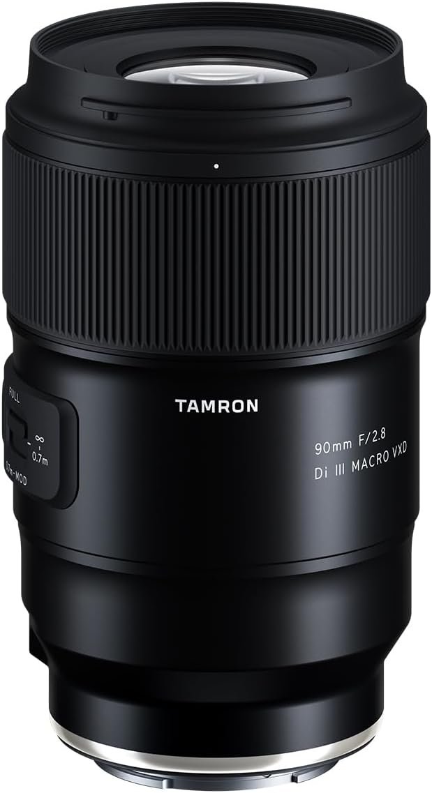 Tamron 90mm F/2.8 Di III VXD 1:1 Macro for Sony E Mount Full Frame/APS-C Mirrorless Cameras