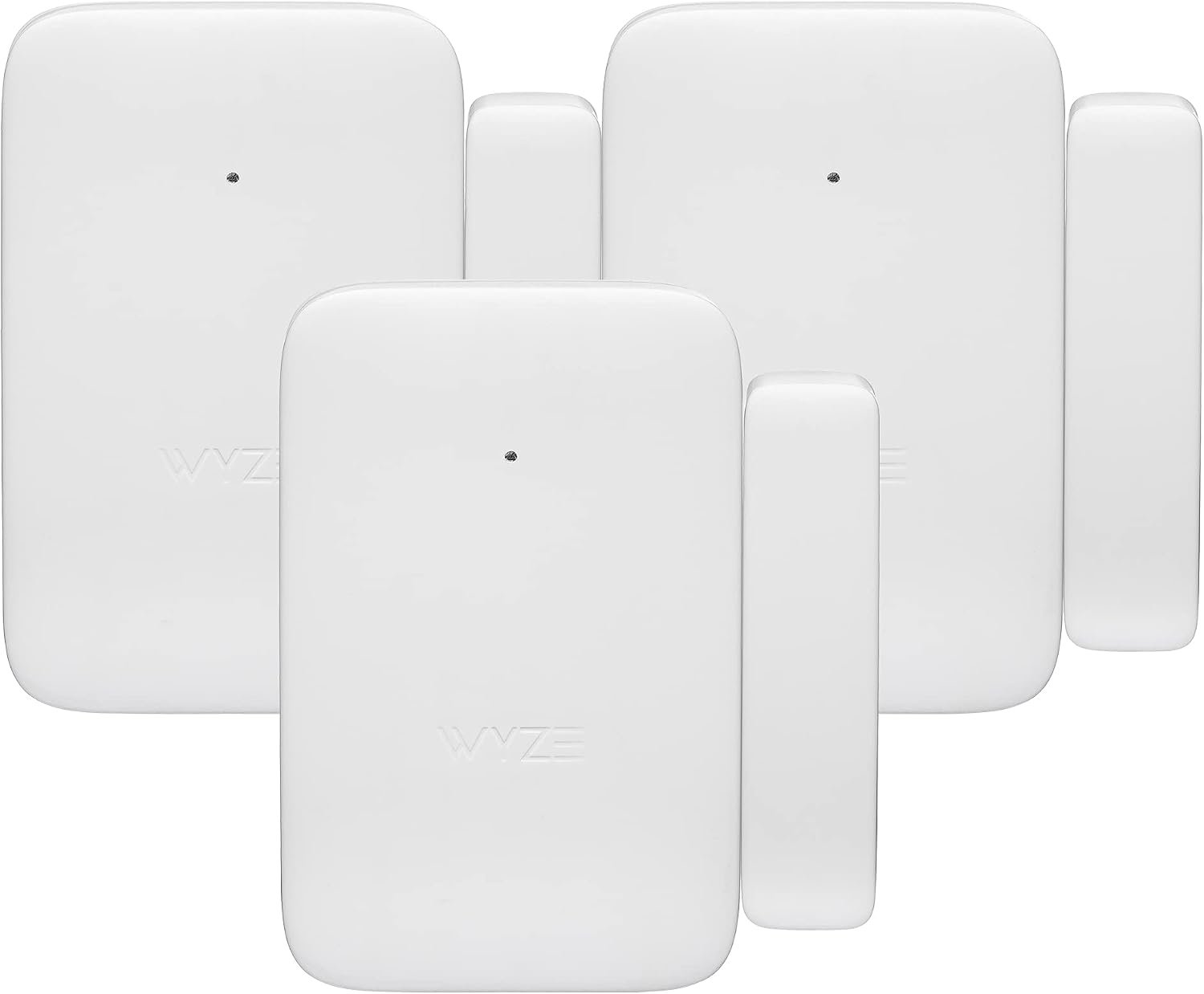 Wyze Home Security System Entry Sensor – Window and Door Entry Protection (3-Pack) Wyze Sense Hub required