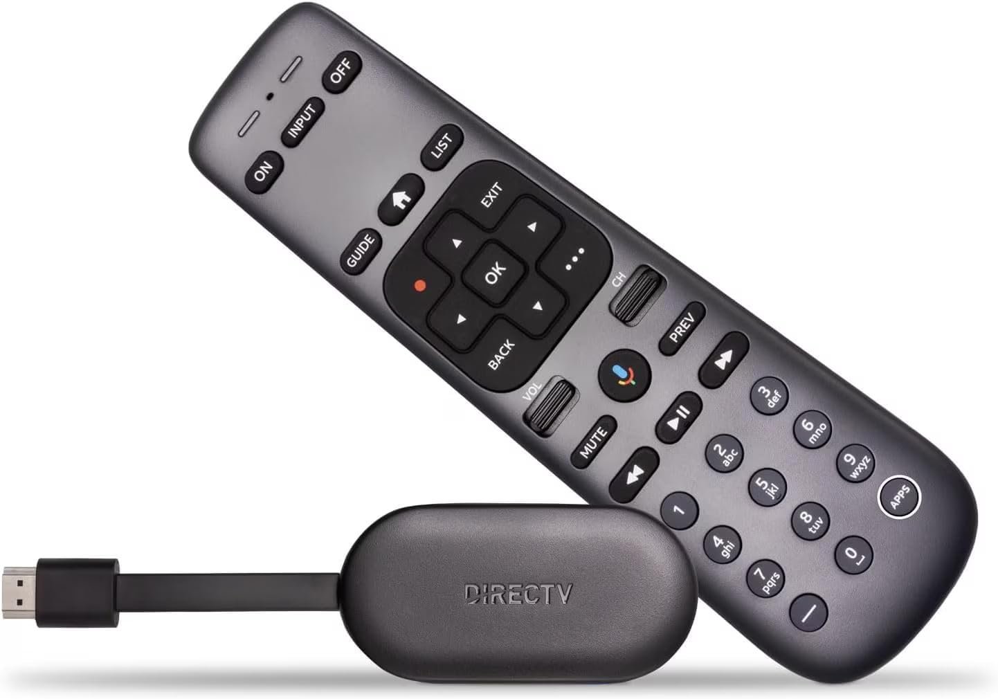DIRECTV Gemini Air Streaming Box for Internet-Only Customers | 4K HDR HDMI Dongle with Voice Remote | Live TV, Cloud DVR & Streaming Apps | Authorized Dealer | Requires DIRECTV Stream Subscription