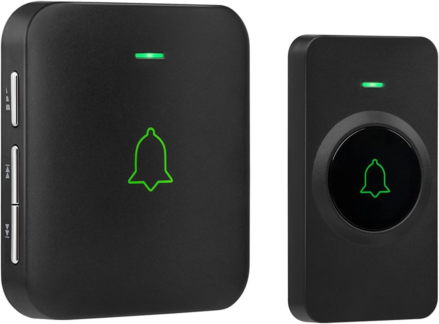 AVANTEK Wireless Door Bell, Mini CB-11 Waterproof Doorbell Chime Operating at 1000 Feet with 52 Melodies, 5 Volume Levels & LED Flash | Never miss a visitor—1000 ft range, loud 115 dB + LED flash for the hard of hearing; weatherproof button, no Wi-Fi or app