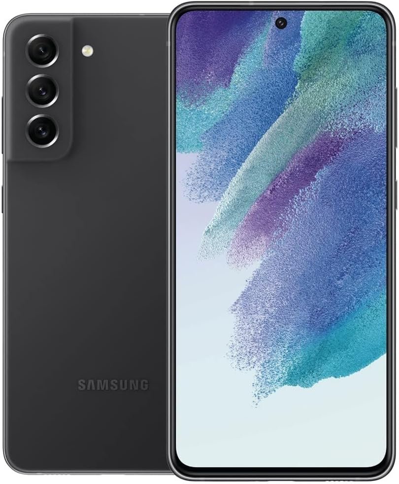 Samsung Galaxy S21 FE 5G, US Version, 128GB, Gray – Unlocked (Renewed)
