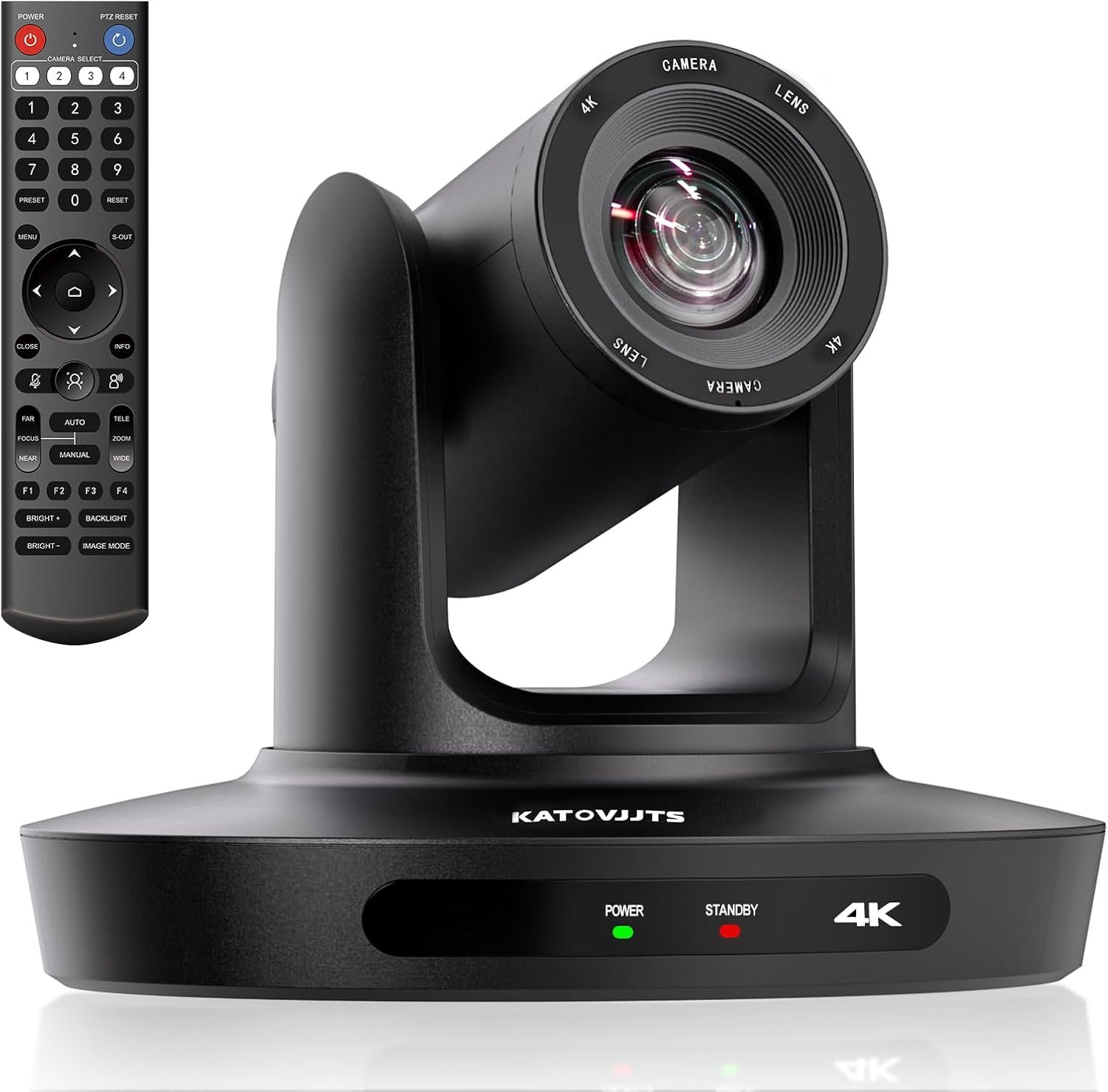 PTZ Camera 4K UHD with 10X Optical Zoom,Video Conference Room Camera,Live Streaming for Church Worship,USB HDMI IP POE Work with Vmix,Zoom,OBS,YouTube,Facebook Livestream