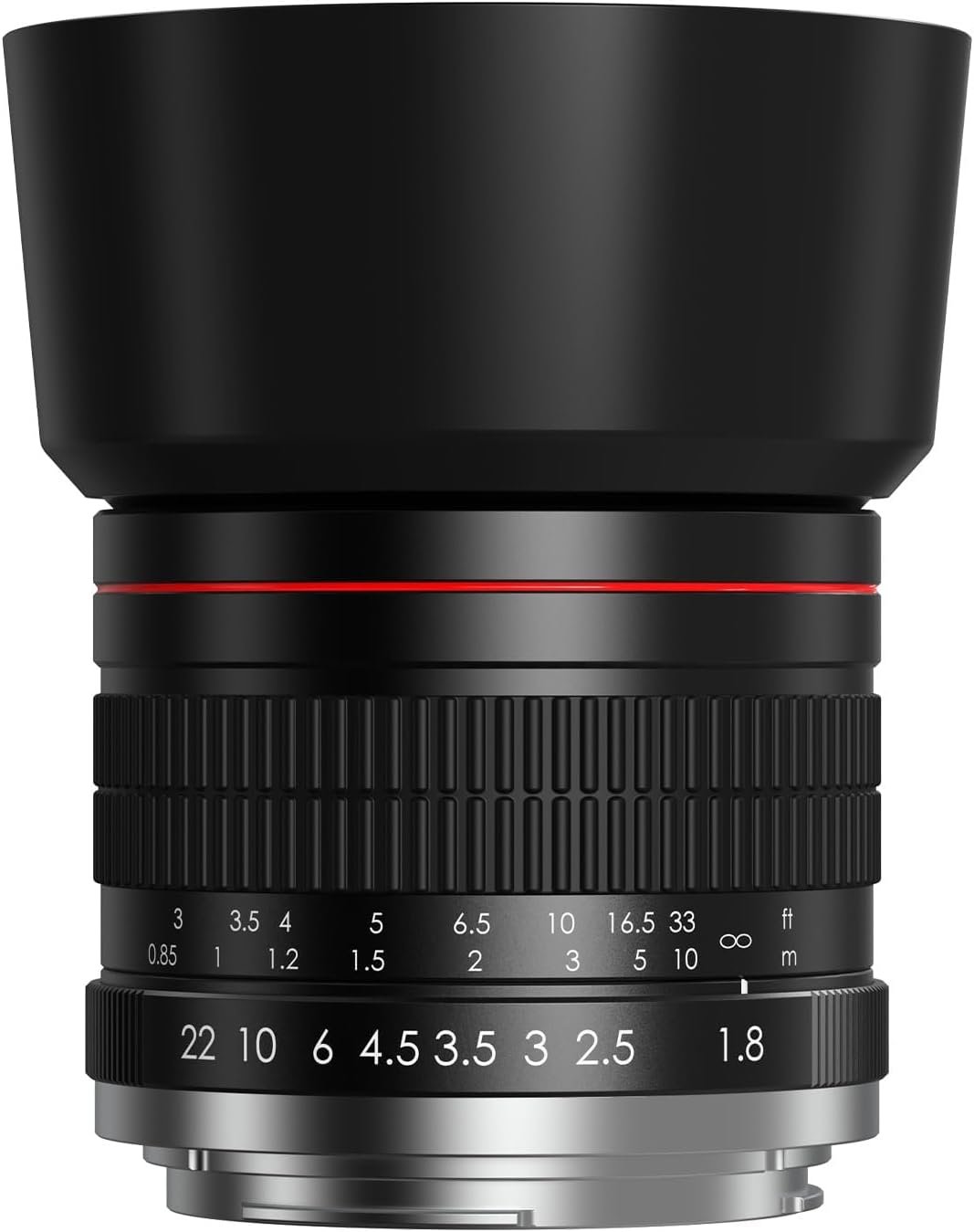 EF 85mm f1.8 Portrait Lens – MF for Canon EOS Rebel T8i/T7i/T7/T6i/T5/T3i/T3/T2i/XSi/XS/SL3/SL2/T100/90D/80D/70D/50D/5D Mark IV/6D II/7D II/1D X III II-Manual Focus DSLR Cameras Lenses(EF/EF-S Mount)