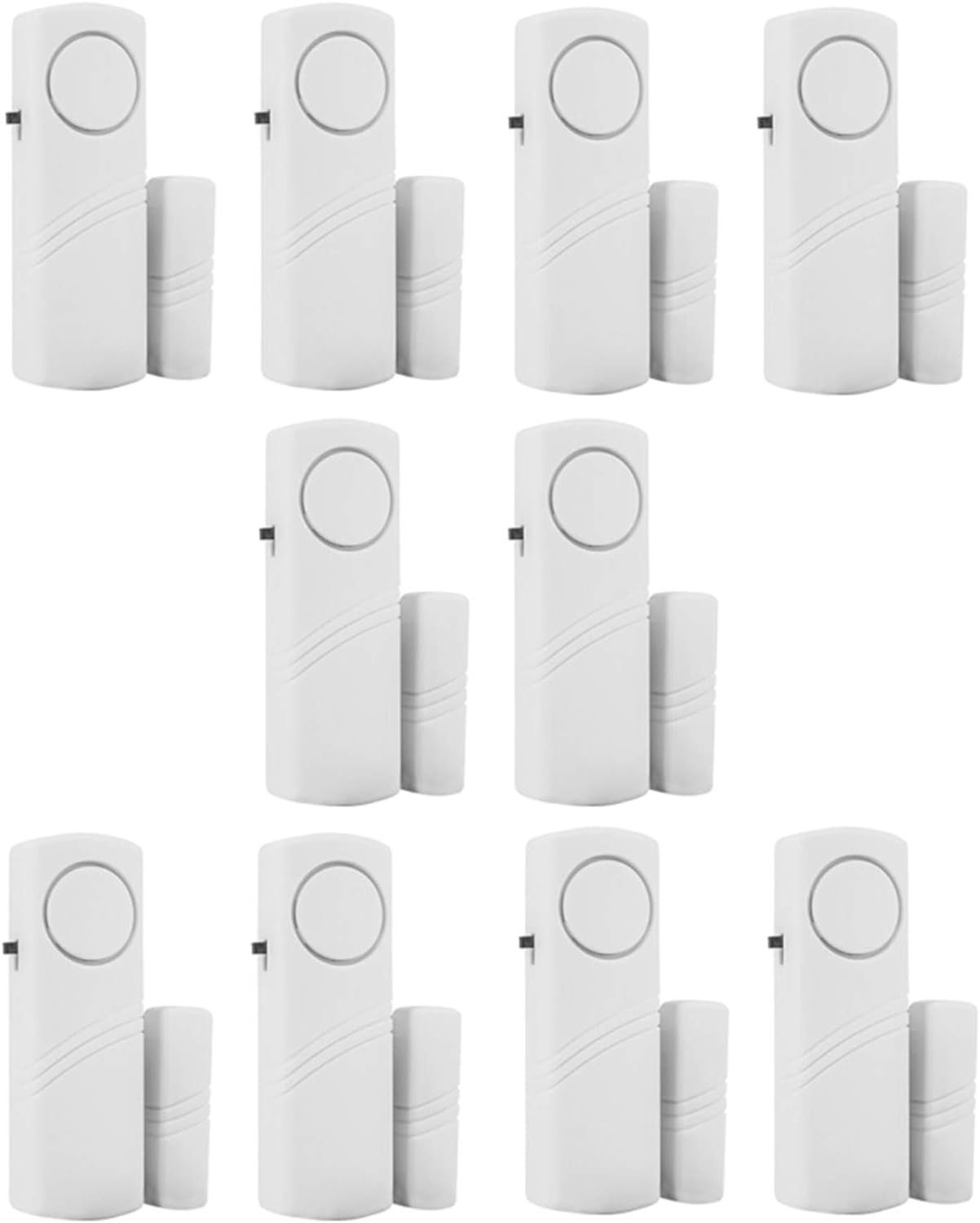 Personal Security Window & Door Alarm Bell | Wireless Sensor Door Window Burglar Alarm | Pack of 10 | Wireless Sensor Door Window Burglar Alarm | Pack of 10