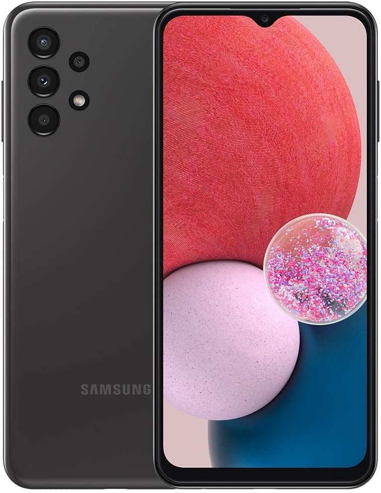 Samsung Galaxy A13, 32GB, Black – Unlocked (Renewed)
