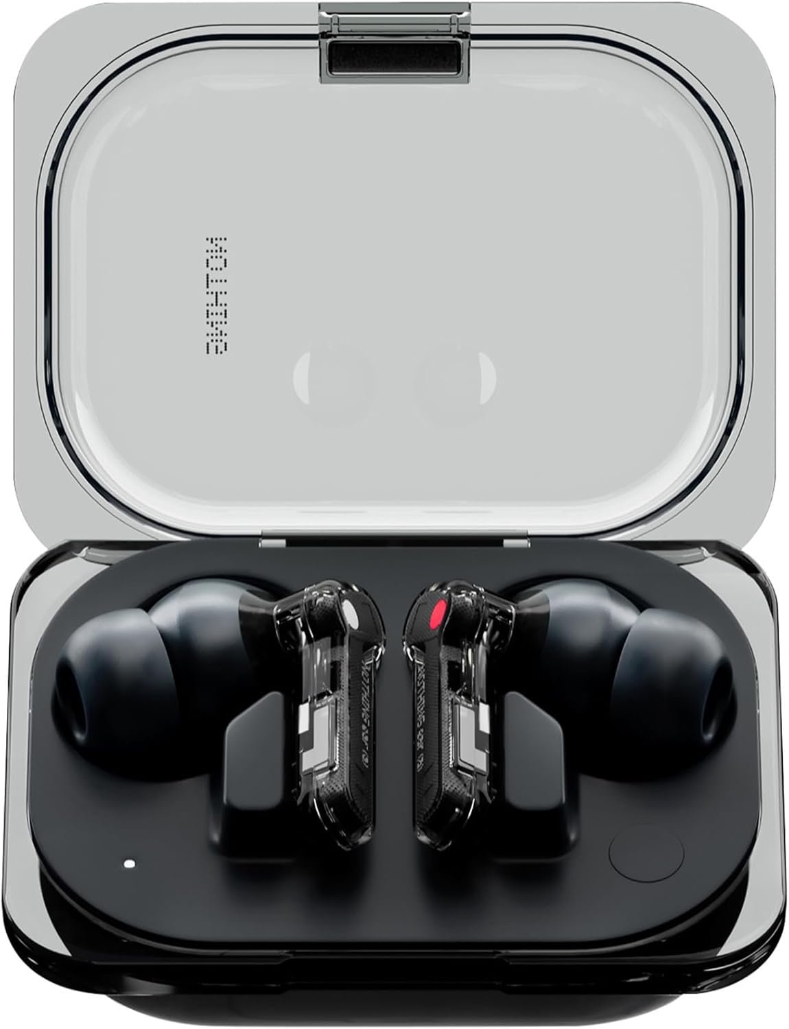 Nothing Ear (a) Wireless Earbuds, 45dB Hybrid Noise Cancelling Earbuds, Hi-Res Audio, Advanced Equaliser, Dual Connect, 6 Mics, 42.5H Playtime Ear Buds Wireless Bluetooth, Black