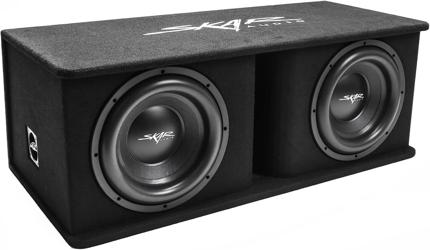 Skar Audio Dual 12″ 2400W Loaded SDR Series Vented Subwoofer Enclosure | SDR-2X12D4