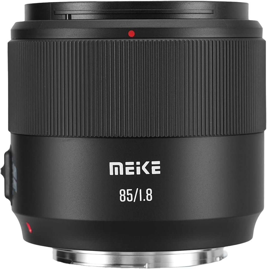 Meike 85mm F1.8 SE Mark II STM AF Full Frame Auto Focus Medium Telephoto High Resolution 8K Portrait Lens Compatible with Canon EOS EF Mount DSLR Cameras T8i T7 850D 90D 5D 6D 5D Mark IV 6D Mark II