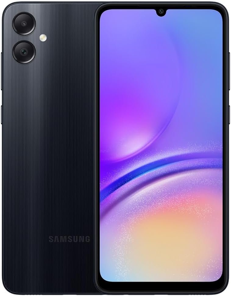 Samsung Galaxy A05 A065M 64GB Dual-SIM GSM Unlocked Android Smartphone (Latin America Version) – Black