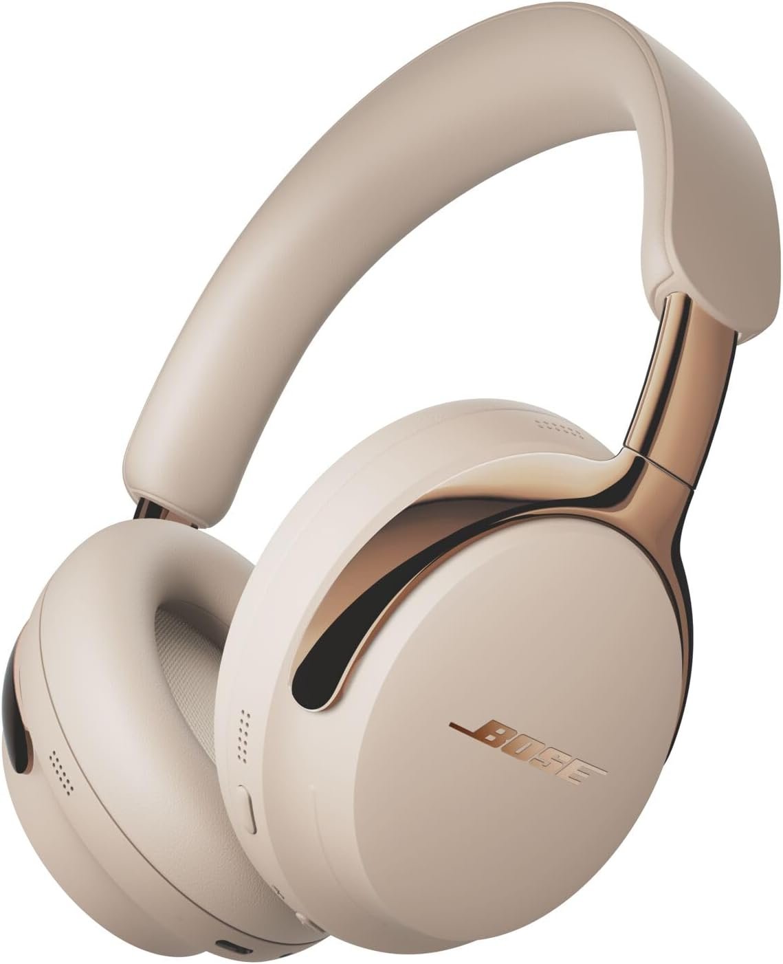 Bose QuietComfort Ultra Bluetooth Headphones (2nd Gen), Wireless Headphones with Spatial Audio, Over Ear Noise Cancelling with Mic, Up to 30 Hours of Play time, Driftwood Sand – Limited Edition