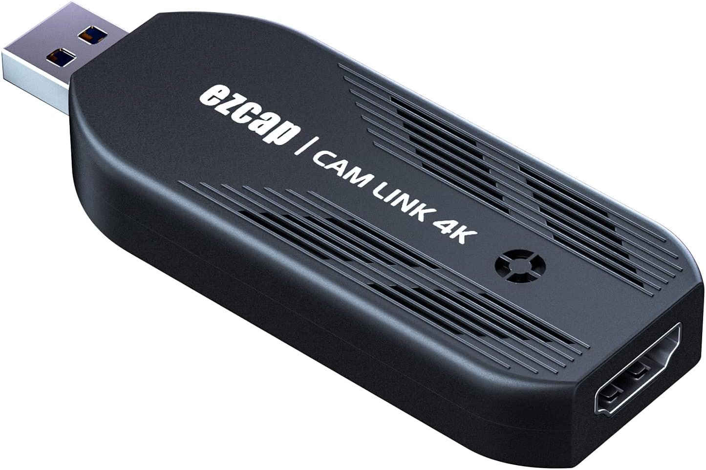 Mwin Cam Link 4K, External Camera Capture Card, 4K30/1080p120 for Streaming and Record via DSLR, Camcorder, Actioncam, Low-Latency for Video Conferencing, Live Streaming, Gaming, on OBS, Zoom, Windows