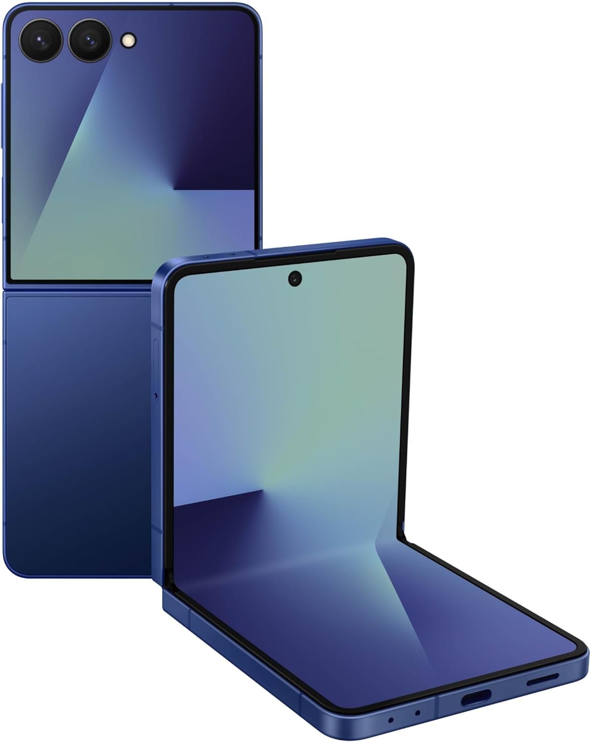 Samsung Galaxy Z Flip7 Cell Phone, 512GB AI Smartphone, Unlocked Android, Long Battery Life, 2025, US 1 Yr Manufacturer Warranty, Blue Shadow