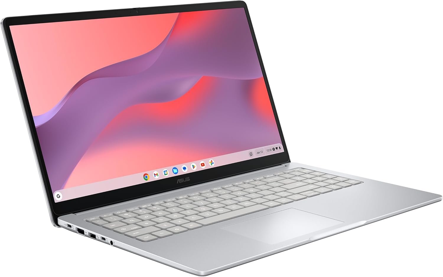 ASUS Chromebook CX15 Laptop, 15.6″ FHD Anti-Glare Display, Intel® Processor N50, 128GB Storage, 8GB RAM, ChromeOS, Pure Grey, CX1505CTA-AS88F-PG