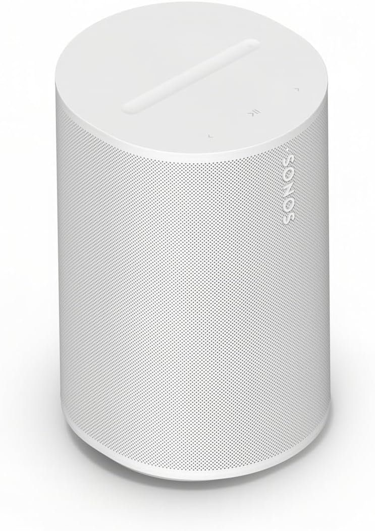 Sonos Era 100 SL – Compact, Microphone-Free Speaker with WiFi, Bluetooth – White