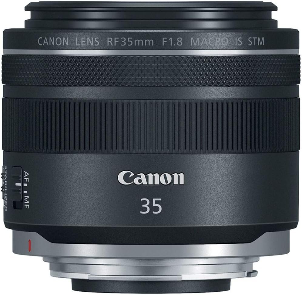 Canon RF35mm F1.8 is Macro STM Lens, Black, Compatible with EOS R Series Mirrorless Cameras