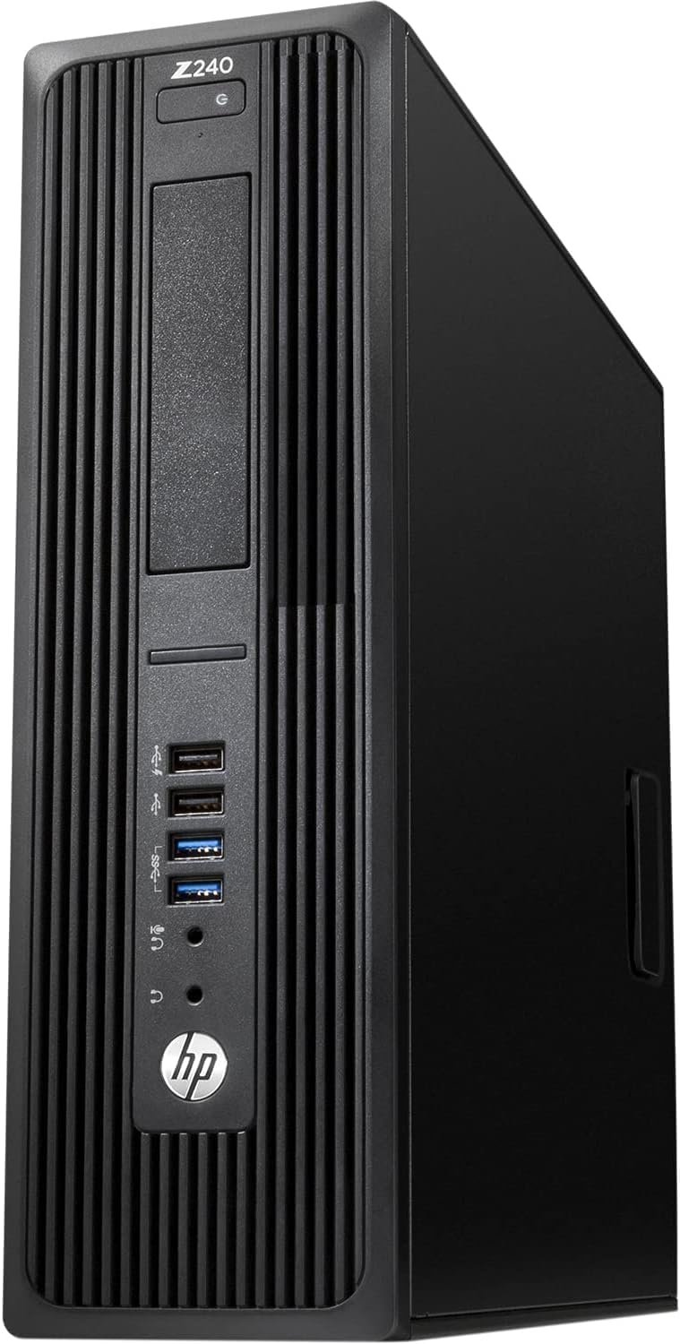 HP Z240 SFF Computer Premium Workstation Desktop PC, Intel Core i7-6700 3.40GHz Processor, | 32GB Ram, 1TB SSD | WiFi & Bluetooth, HDMI, Windows 11 Pro (Renewed)