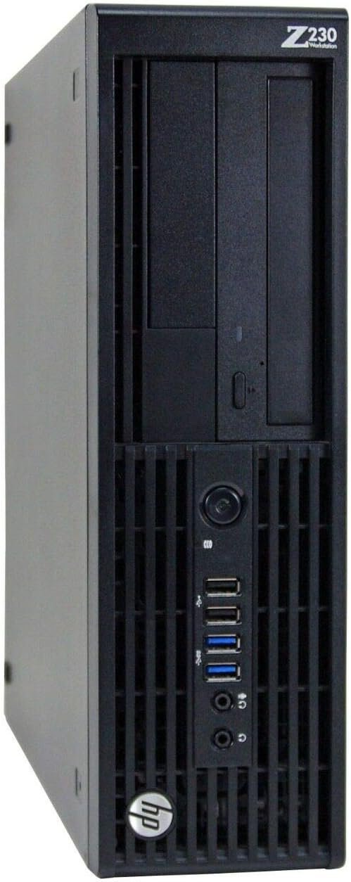 HP Z230 Workstation Desktop Computer PC (Intel i5-4590, 16GB Ram, 240GB Solid State SSD, WiFi, Bluetooth, DVD-RW) Windows 11 (Renewed)