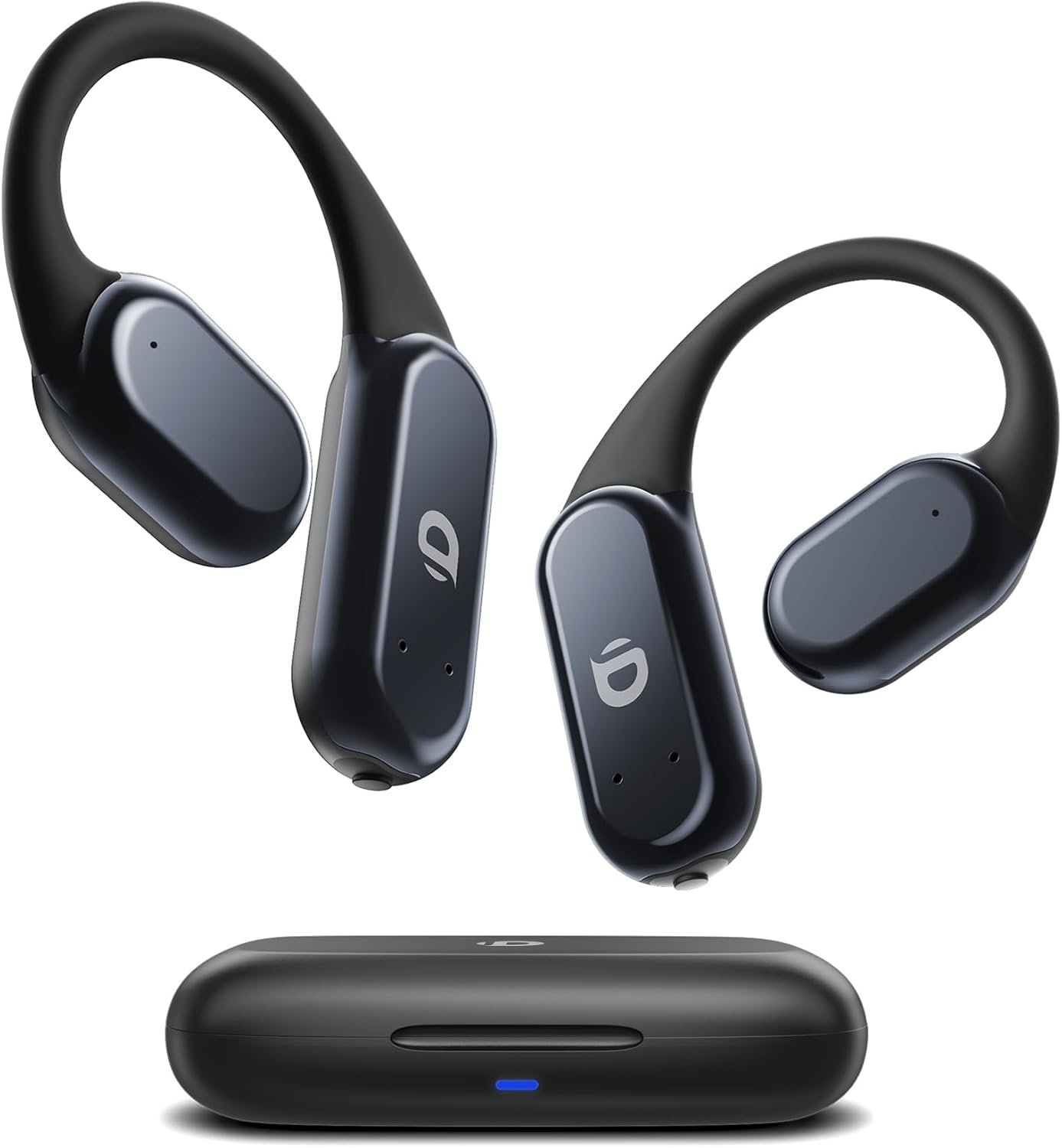 Gen 2 Open Ear Headphones – True Bone Conduction Wireless Earphones, Bluetooth 6.0, Tuned for Audio, Fit for Running, Yoga, Up to 60H Playtime with Case, IP68