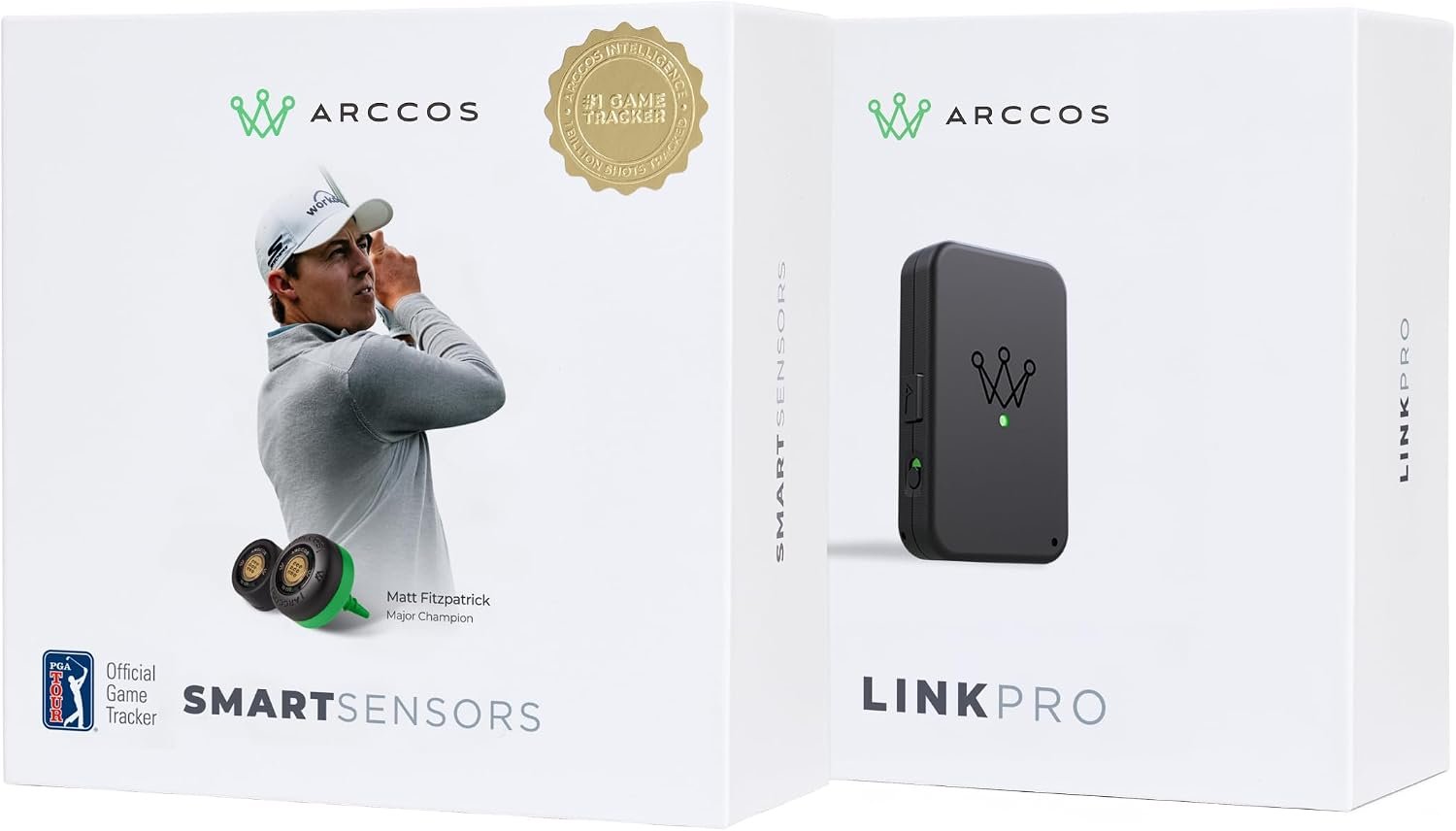 Arccos Smart Sensors Bundle – Gen 4 Smoke Sensors, Link Pro & 1st Year’s Membership