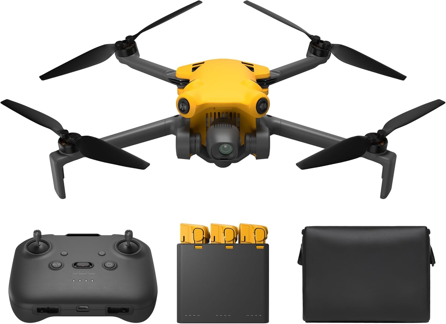 SKYROVER X1 Fly More Combo, Drone with Camera 4K for Adults, 8K Photo, Under 249g, 50000ft Transmission, 96-Min Flight Time with 3 Batteries