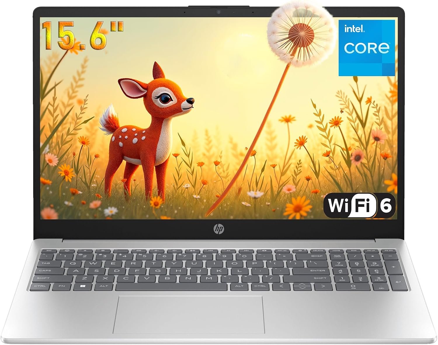 HP Laptop Computer for Daily Study and use, Office 365, Intel N100 (16GB DDR4 RAM, 1TB SSD), Long Battery Life & 15.6″ Portable Design, Windows 11 Home, for Remote Work, Video Streaming, AI-Ready