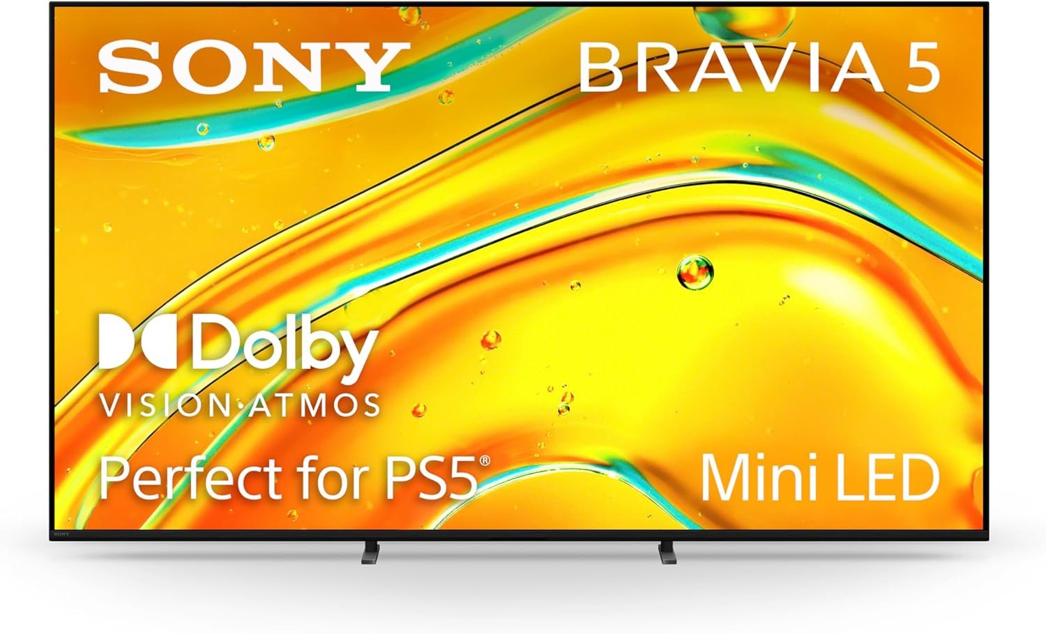 Sony BRAVIA 5 55 Inch TV, Mini LED, 4K Smart Google TV, XR Processor with AI Technology,120hz Television with Dolby Vision/Atmos, Exclusive Features for PlayStation®5, K-55XR50
