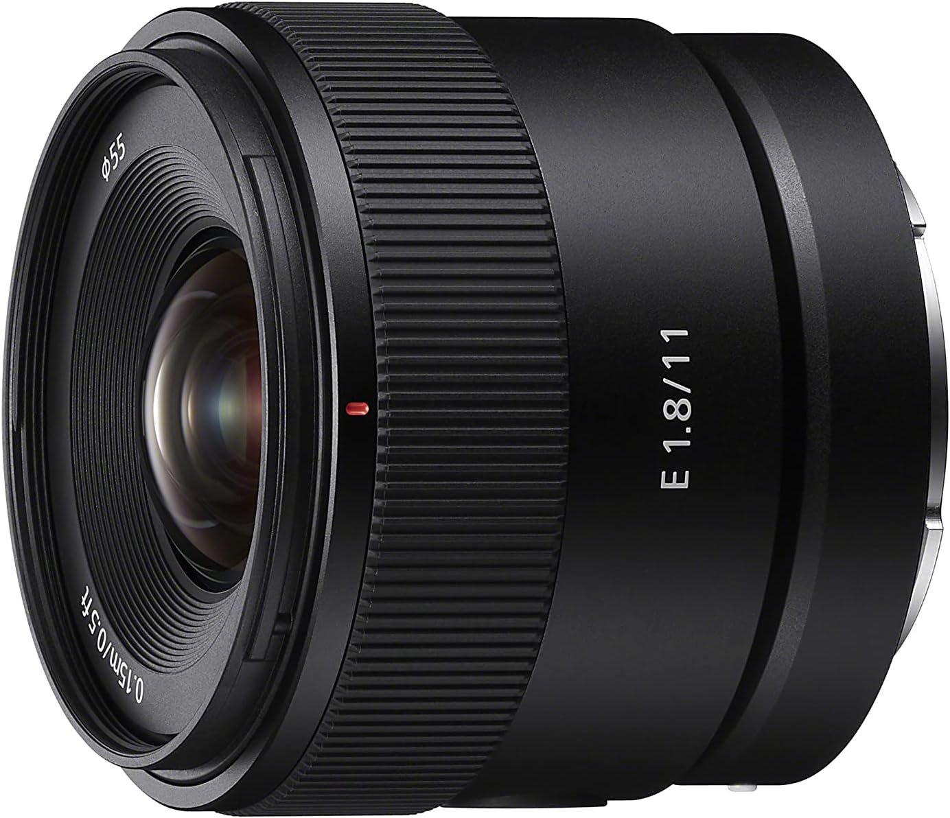 Sony E 11mm F1.8 APS-C Ultra-Wide-Angle Prime for Cameras, Black