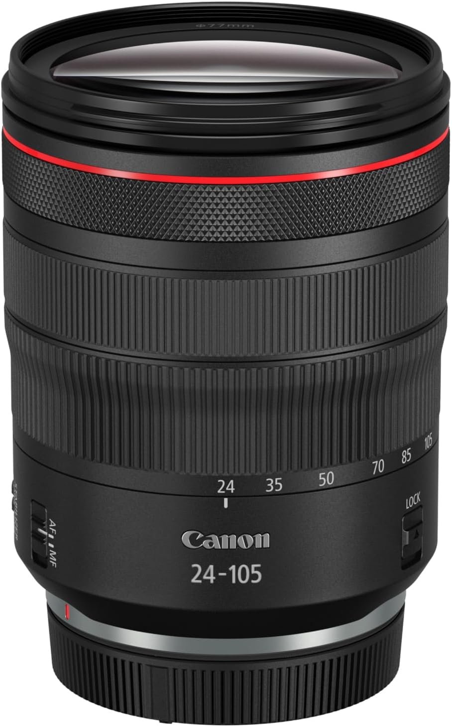 Canon RF 24-105mm f/4L is USM Zoom Lens, Black, Compatible with EOS R Series Mirrorless Cameras