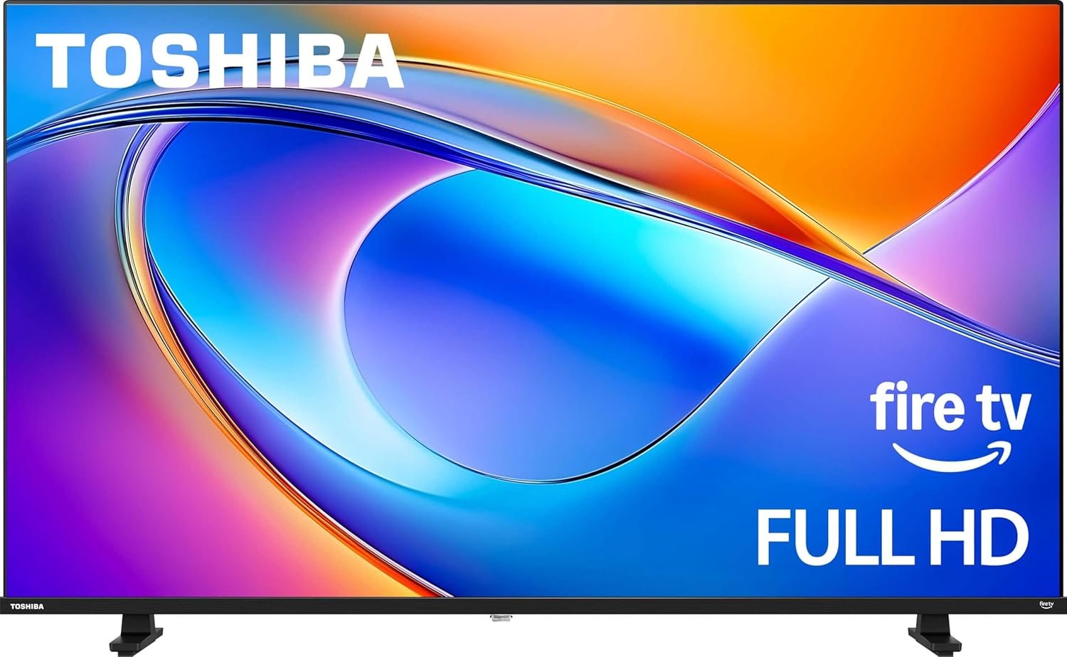 TOSHIBA 40″ Class V35 Series LED FHD Smart Fire TV, Voice Remote with Alexa, Stream Live TV Without Cable